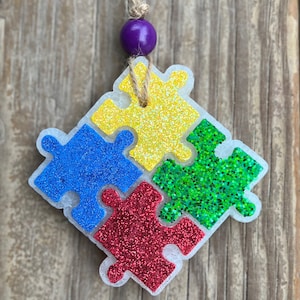 Autism Puzzle Car Freshie