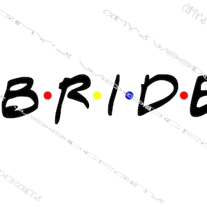 BrautFreunde Digitale Datei für Cricut oder Silhouette Instant Download