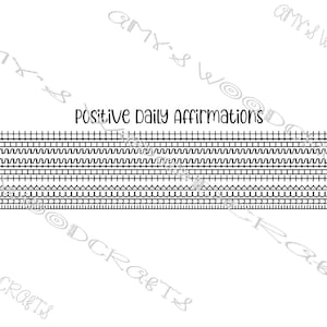 Affermazioni positive quotidiane - F*ck This Shit / File digitale per Cricut o Silhouette Download immediato