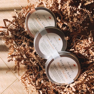 Salve + Balm Essentials, Customizable | Plant-Based Wellness Care Package | Holistic Toolbox Essentials