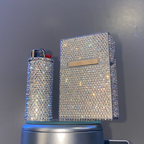 Bling Cigarette Case ( BLUE MOONLIGHT )