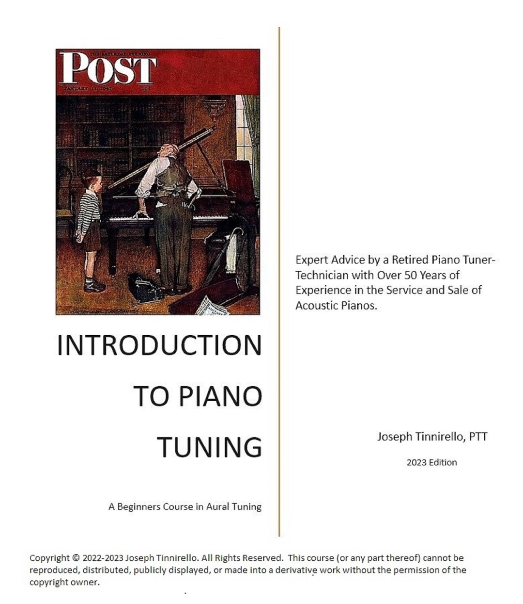 How to Tune a Piano. A Beginner's Course in Aural Tuning Etsy