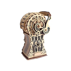 PUZZLE Gear Money Box Digital File for Laser and CNC