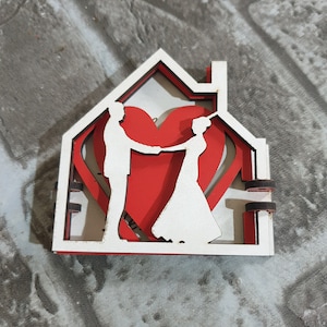 Wedding Gift Digital File For Laser and CNC