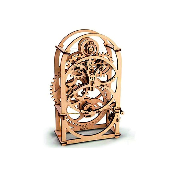 Wood Gear Clock Etsy