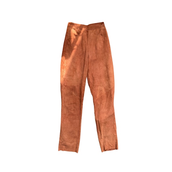 Vakko Suede Pants - image 1