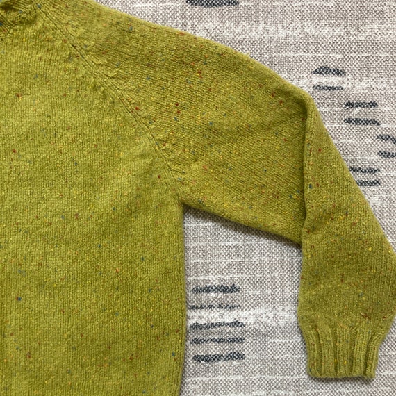 Gap Speckled Green Wool Sweater - image 3