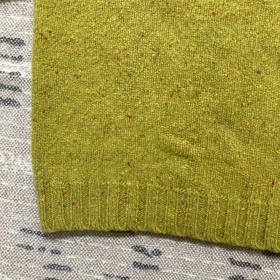 Gap Speckled Green Wool Sweater - image 5