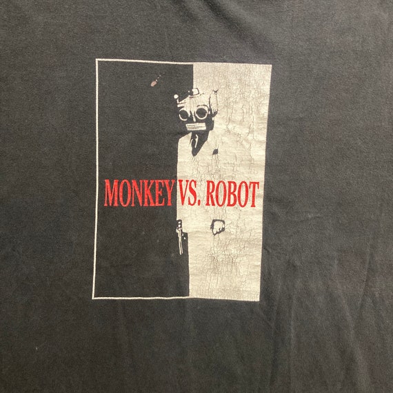 Monkey vs. Robot T-Shirt - image 4