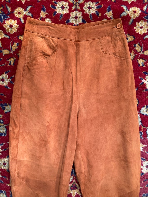 Vakko Suede Pants - image 5