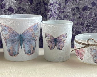 Butterfly Candle Holders