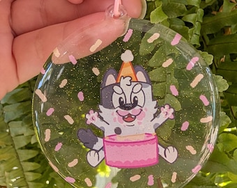 Muffin Party Keychain