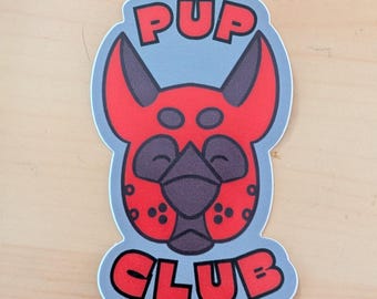 Pup Club Sticker