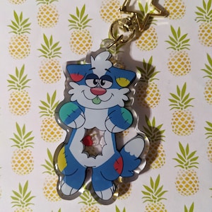 Plush Pup Shaker Keychain