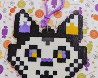 Custom Fusebead Fursona Keychain