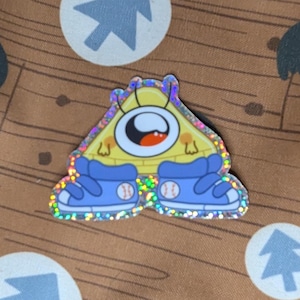 Baby Bill Glitter Sticker