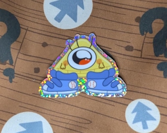 Baby Bill Glitter Sticker