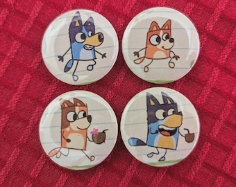 Heeler Family Button Set