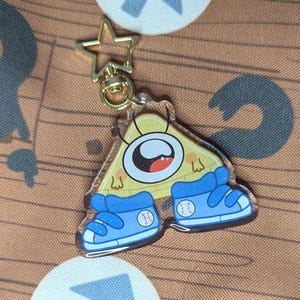 Baby Bill Cipher Keychain