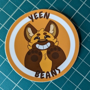 Yeen Beans Sticker