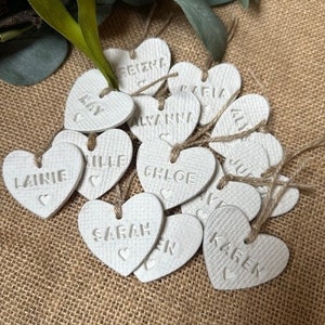 WEDDING FAVOURS Personalised, wedding favours, place settings, name settings, table decor, wedding, hen party, birthday, keepsake, rustic image 4