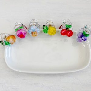 Mini pinces à cheveux Six Kind Fruits mignons, Mini pinces à cheveux pour enfants