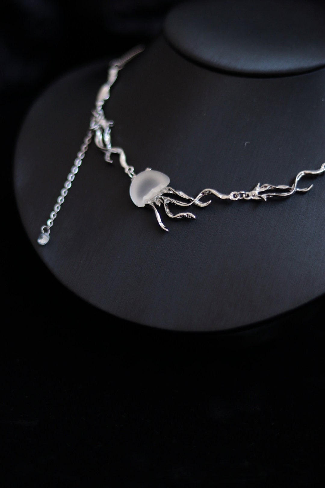 Y2K Jellyfish Natural Gemstone Jewelry 2000s Fashion Etsy