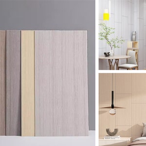10 Faux Wood Panel Peel & Stick Tiles: Matte, Waterproof, Easy Application for Home and Public Spaces