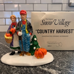 Dept 56: Country Harvest, The Original Snow Village, Retired, Department 56, Vintage Snow Village, Vintage Department 56, Vintage Accessory