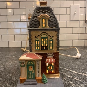 Dept 56:  Haberdashery, Christmas In the City, Department 56, RETIRED DEPT 56