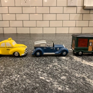 Dept 56: Automobiles (set of 3), Heritage Village Auto Accessories, Department 56, RETIRED DEPT 56