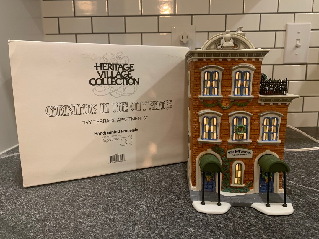 Dept 56 Ivy Terrace Apartments, Christmas in the City, Department 56