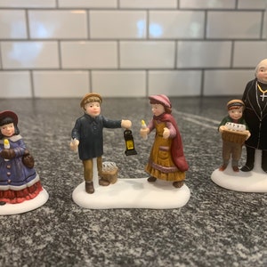 Dept 56: &quot;A Peaceful Glow On Christmas Eve&quot; Set of 3, Dickens Village, Department 56, RETIRED DEPT 56