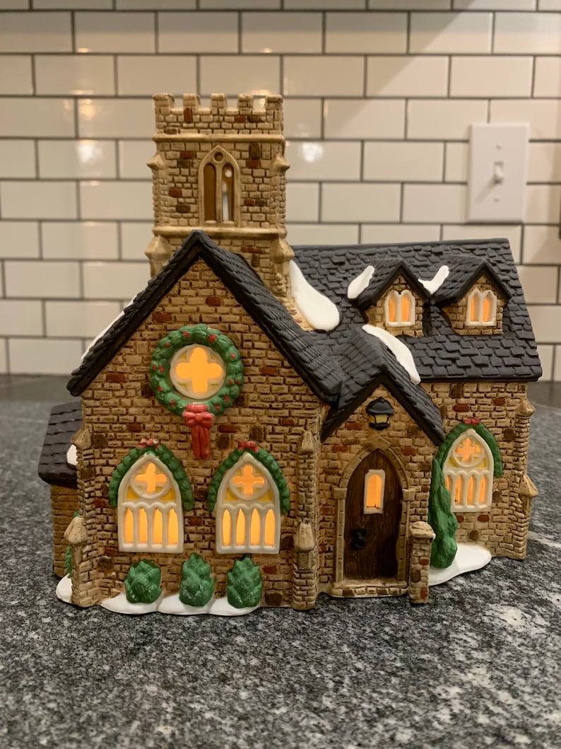 Dept 56 Knottinghill Church Dickens Village Department 56 Etsy