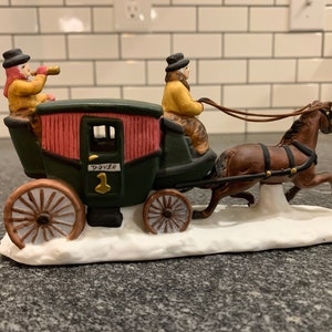 Dept 56: Dover Coach, Dickens Village, Dept 56, RETIRED DPET 56