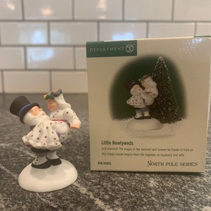 Dept 56: Little Newlyweds, North Pole Series, Department 56, Vintage North Pole Series, Vintage Department 56, Vintage Accessory