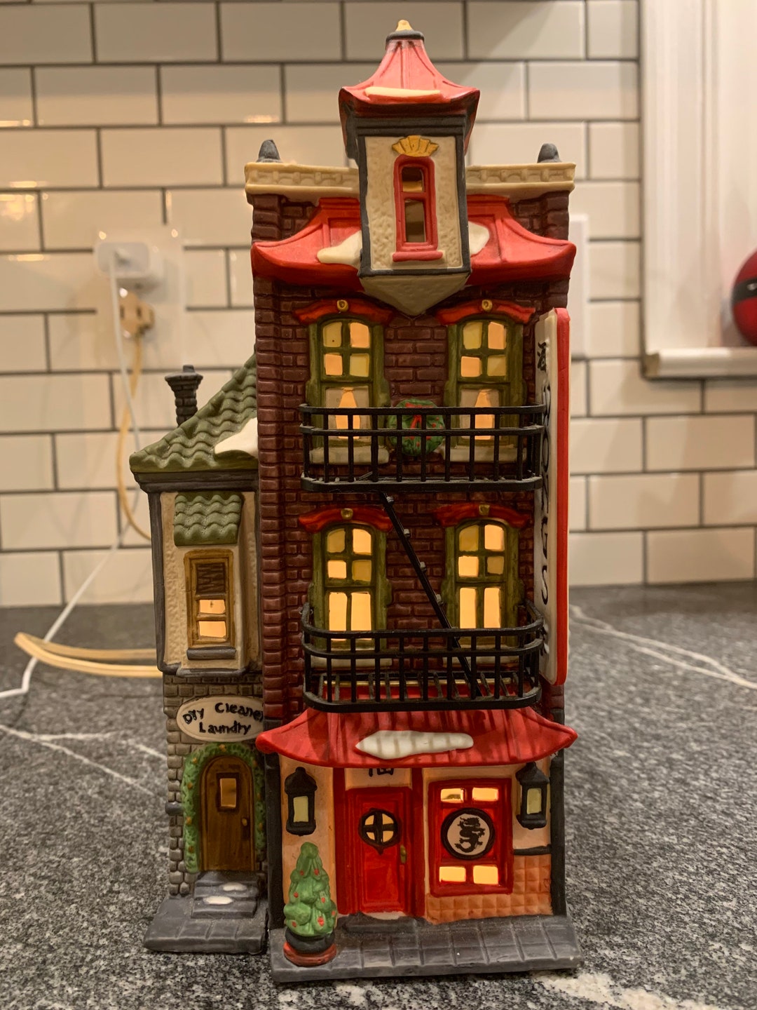 Dept 56 Wong's in Chinatown Christmas in the City Etsy