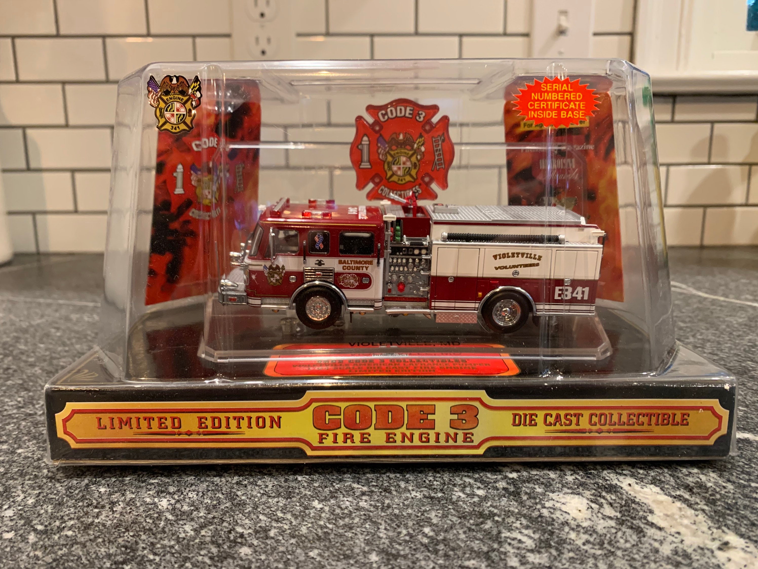 Code 3 Collectibles: Code 3 Violetville MD American Lafrance