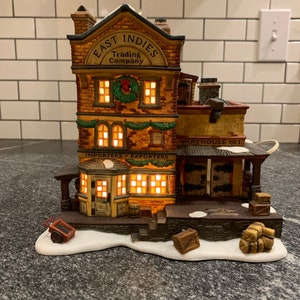 Dept 56: East Indies Trading Co, Dickens Village Series, Department 56, RETIRED DEPT 56