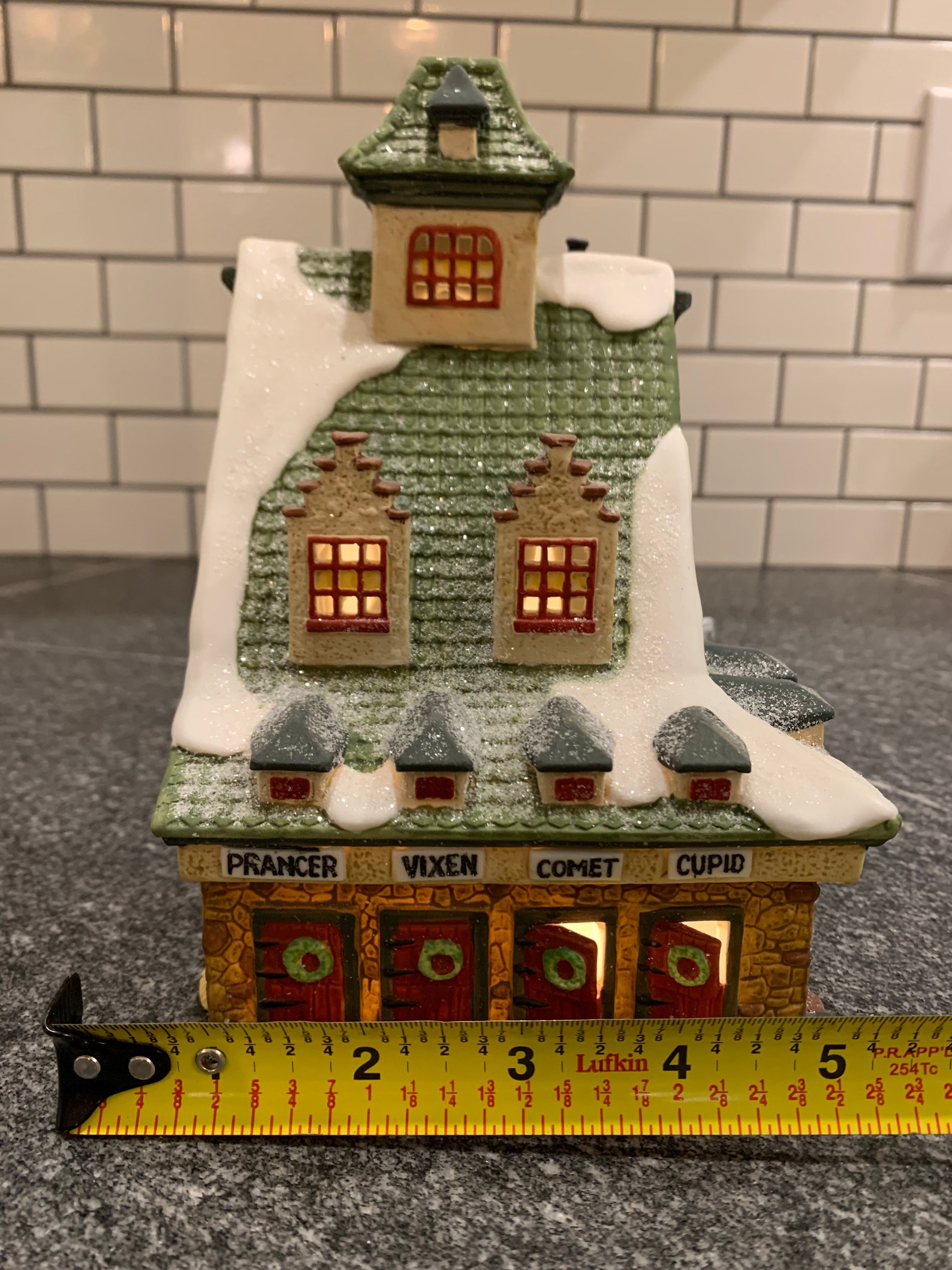 Dept 56: Reindeer Barn North Pole Series Department 56 - Etsy