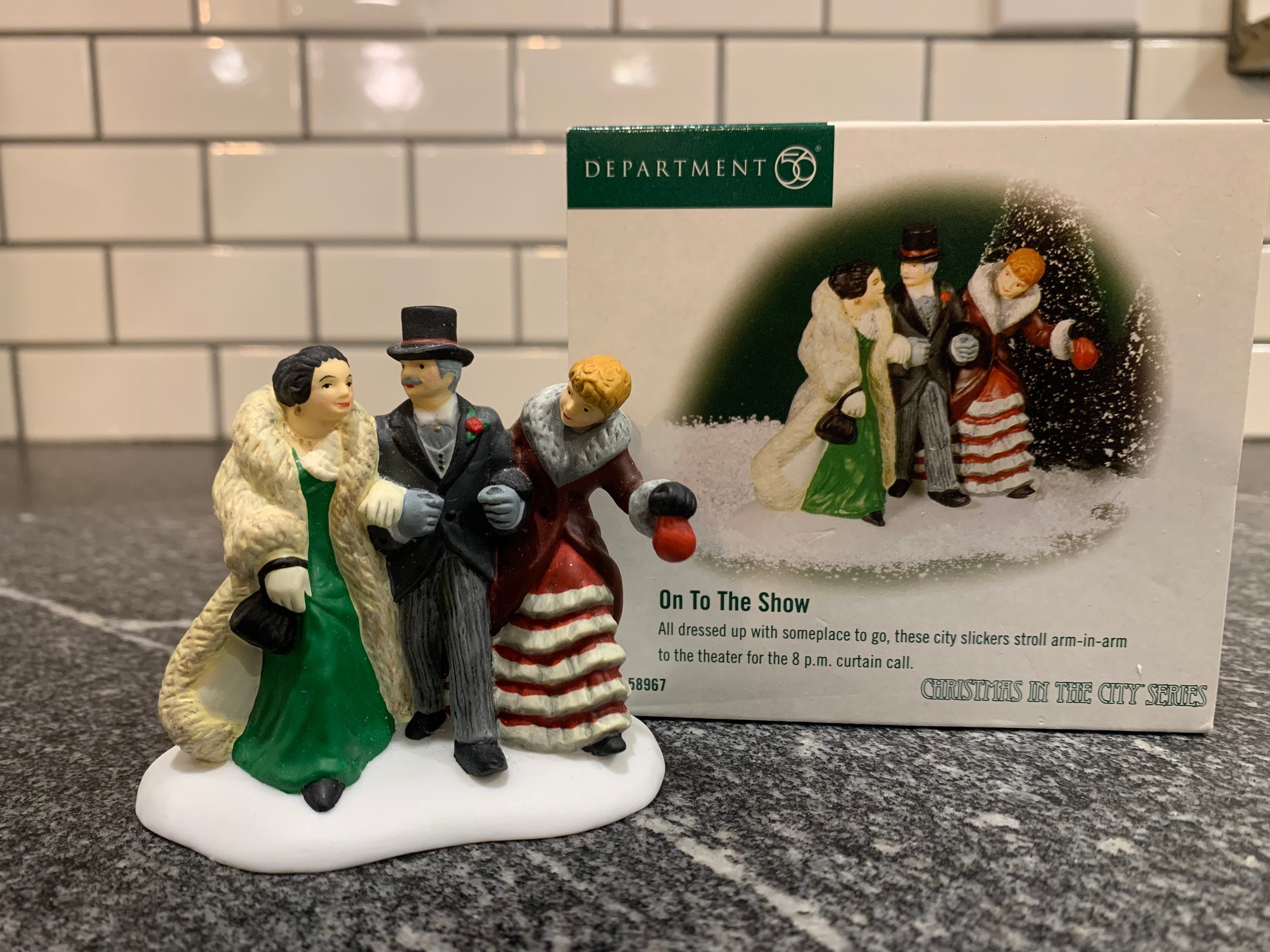 Department 56 Snowbaby Figurina Porcellana - Ballerina Con Scarpe - Collezione Classics - Altezza 12,7cm - 6