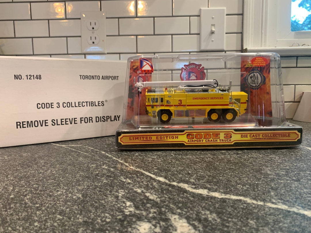 Vintage Code 3 Toronto Airport Crash Truck - Rare Aviation Collectible ...