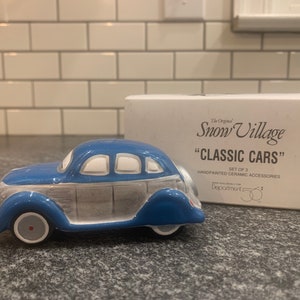 Dept 56: Classic Cars, The Original Snow Village, Department 56, Retired, Vintage Snow Village, Vintage Department 56, Vintage Car