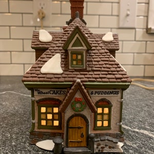 Dept 56: WM. Wheat Cakes & Puddings, Dickens Village, Department 56, RETIRED DEPT 56