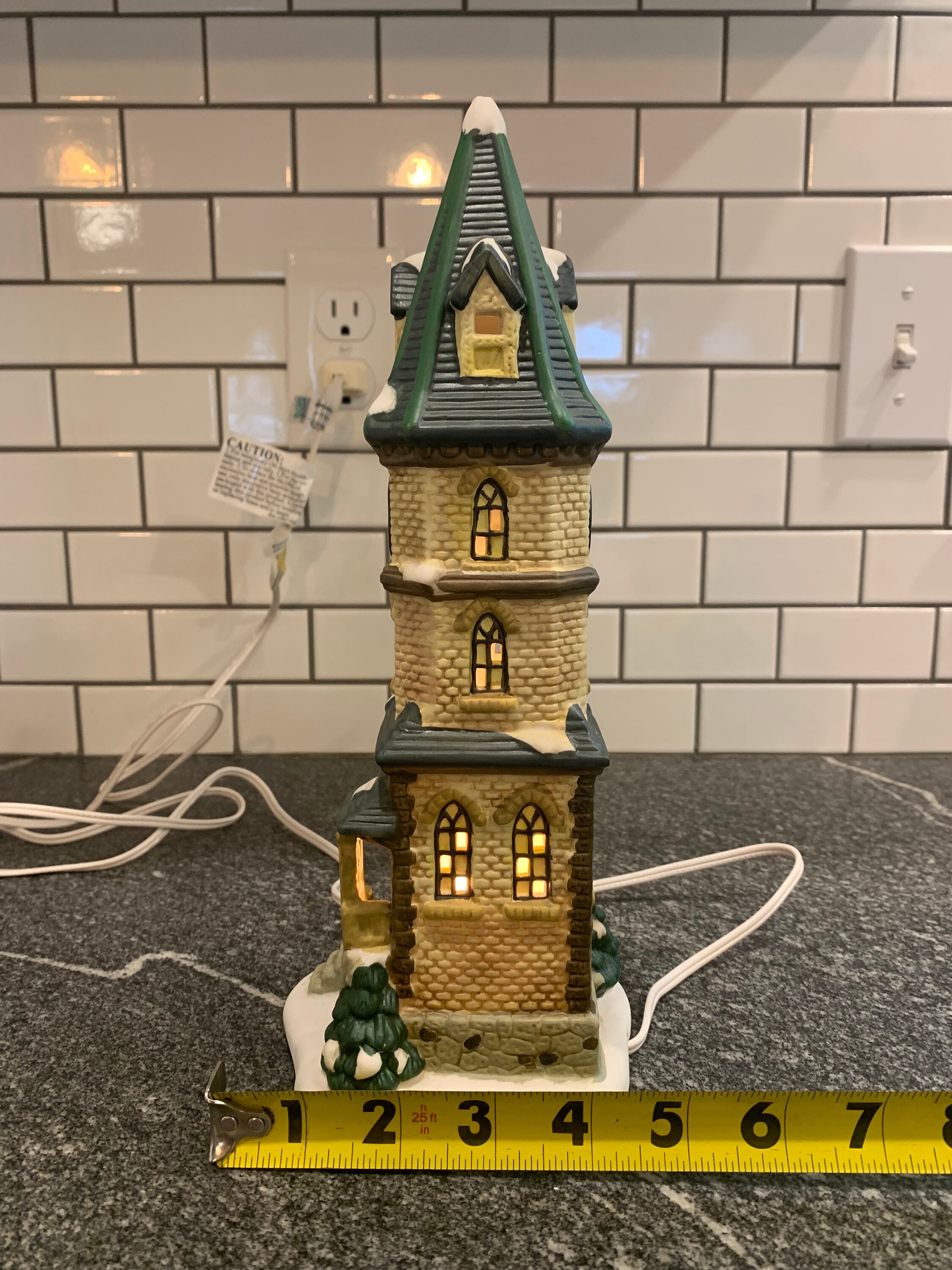 St. Nicholas Square Clock Tower: Holiday Village Decor - Etsy