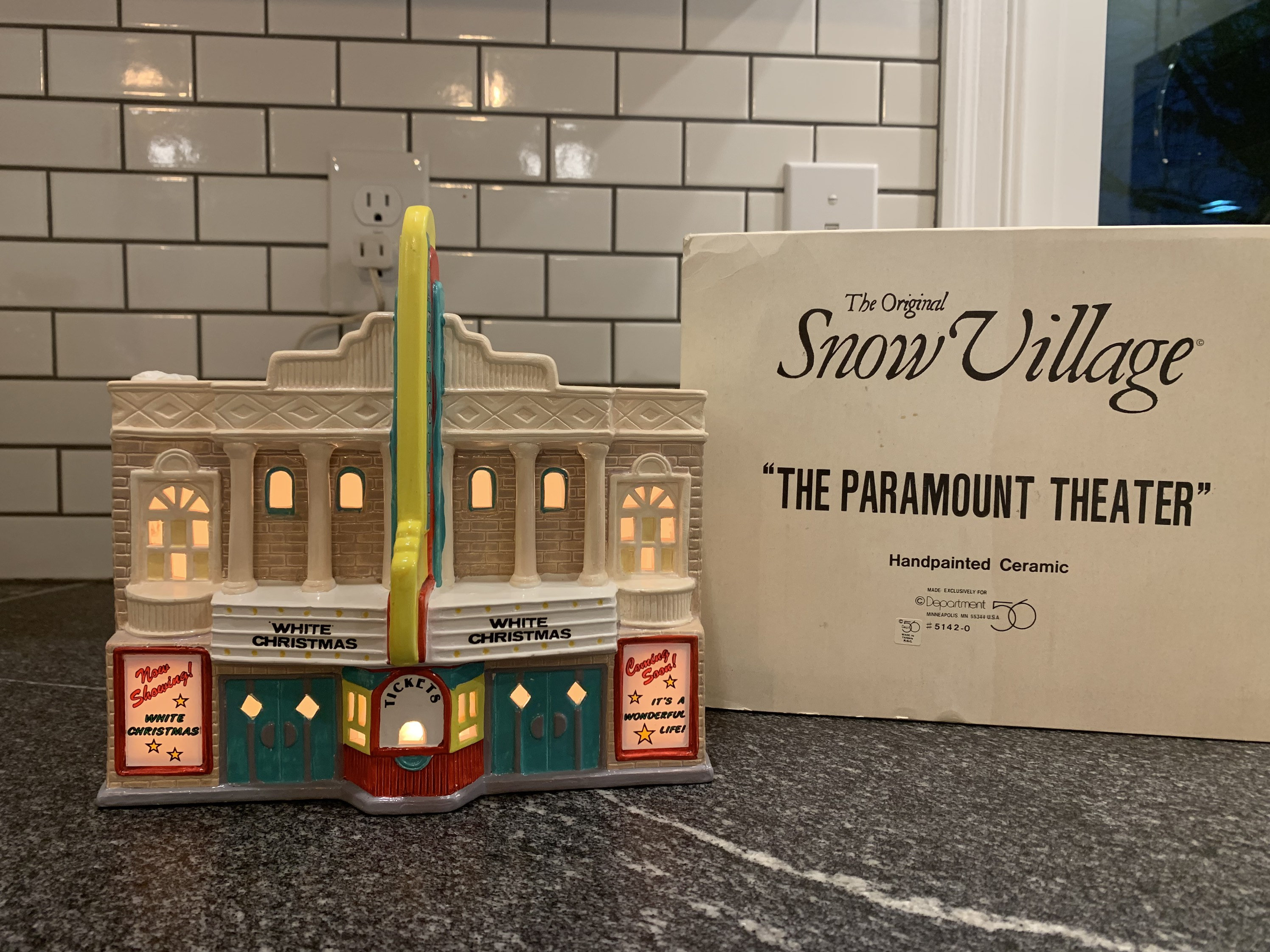 Department 56 Snow Village Like Father Like Son - Statuetta accessorio