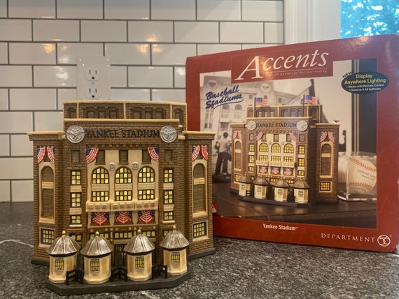 Department 56 Accents Yankee Stadium Handcrafted Miniature 