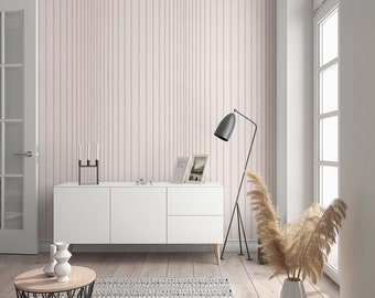 Tapete creme Beige Streifen für Schlafzimmer Wohnzimmer oder Küche Made in Germany marburg 10,05 x 0,53m