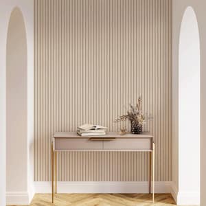 Carta da parati autoadesiva effetto legno beige Pannelli in legno Skandi per pareti e mobili 6,00 x 0,53 m