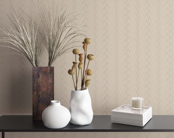 Behang Beige Graphic voor slaapkamer woonkamer of keuken Made in Germany marburg 10,05 x 0,70 m